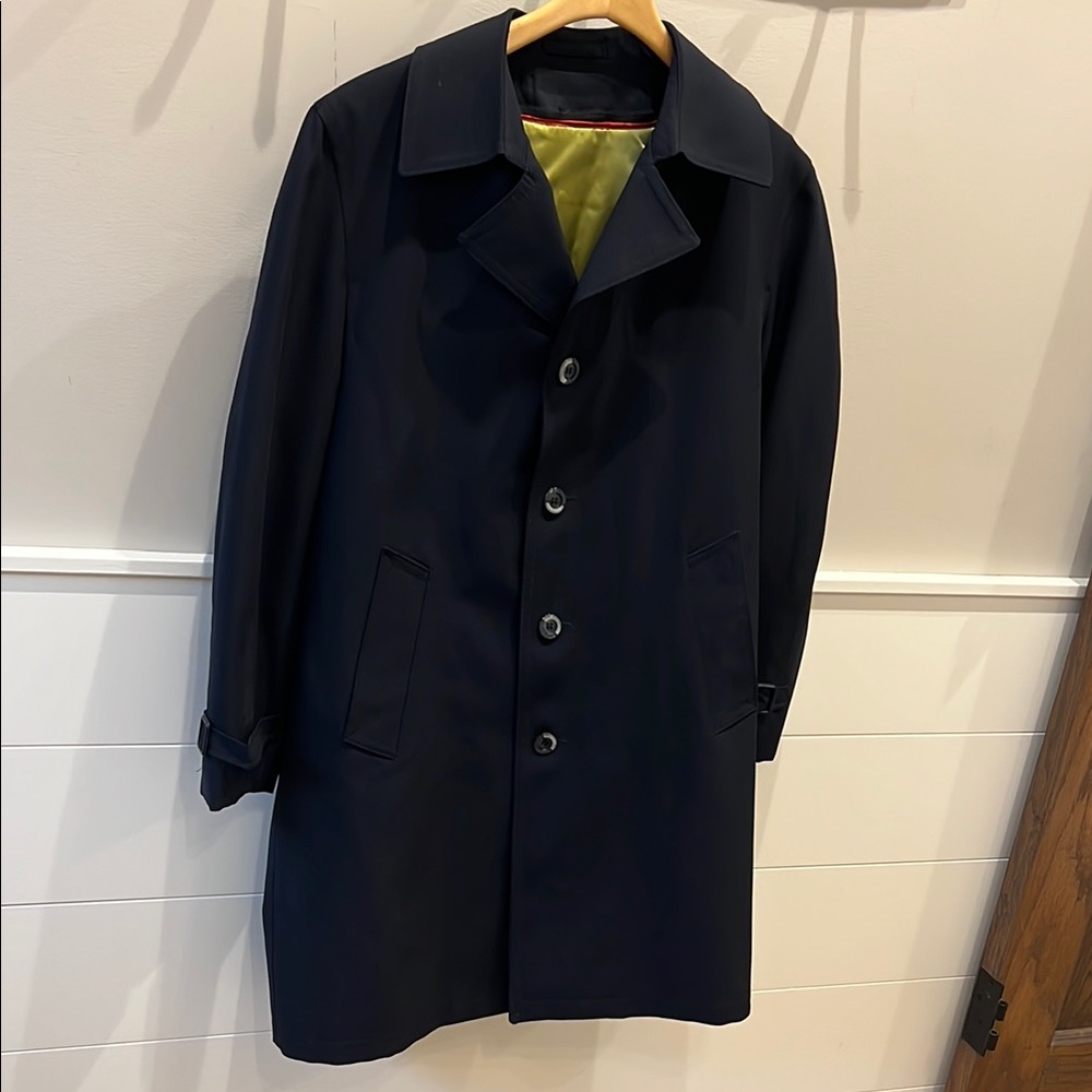 Men's Navy Classic Vintage Coat